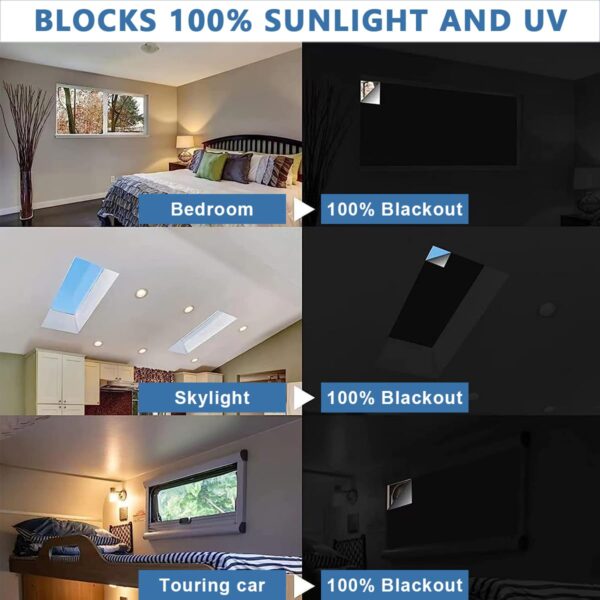 Portable Blackout Shades: Ultimate Light Blocking for Sleep and Travel Comfort - Image 7