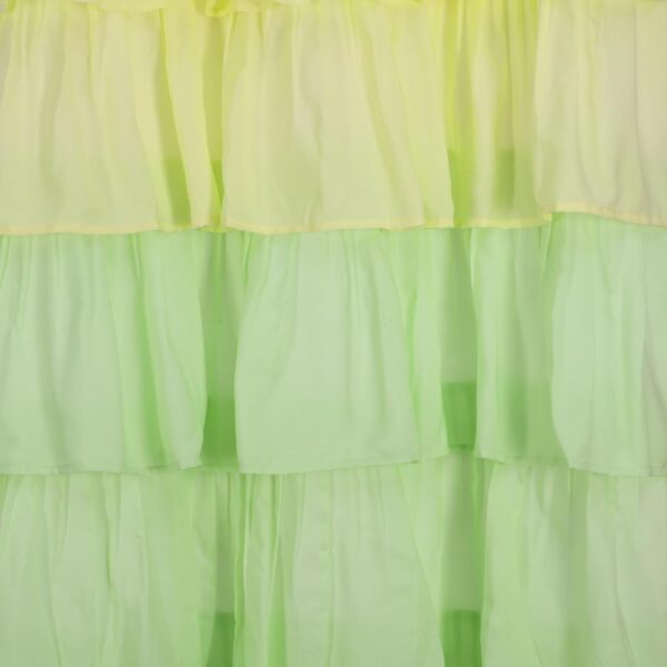 Lemon Yellow Light-Filtering Polyester Curtains for Elegant Home Decor - Image 2