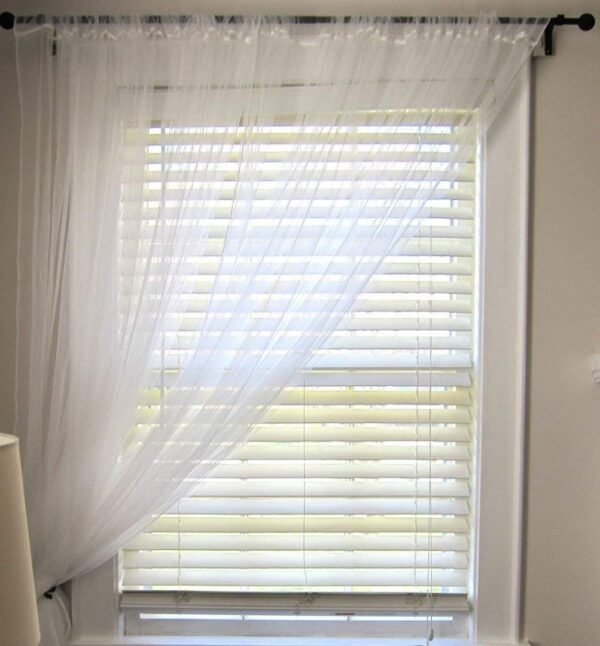 Transparent PVC AC Curtain: Waterproof, Quick Water Release, 7 Feet Long - Image 3