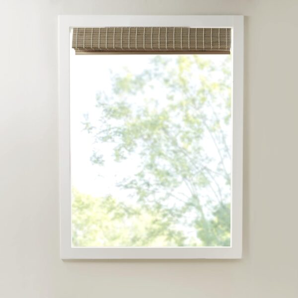 Bamboo Cordless Roman Shades: Elegant Light Filtering Window Treatment for Any Room - Image 13