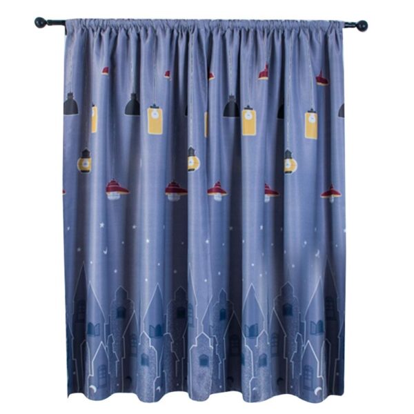 Stylish 2m Gray Drape Curtain for Living Room, Bedroom, and Office Decor - Image 2