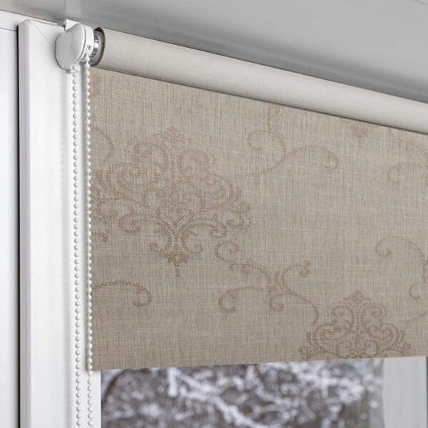 Elegant Golden Beige Blackout Roller Blinds for Windows - Perfect for Any Room - Image 2