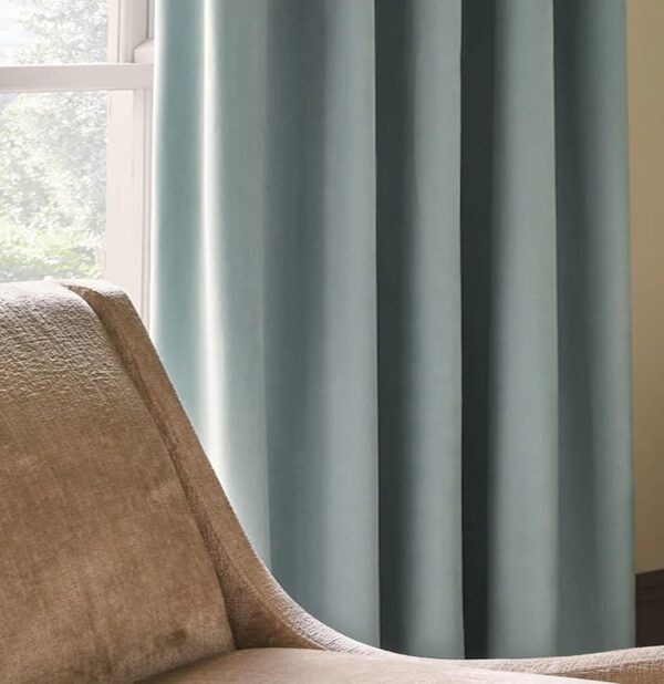 Tramb Solid Brown 100% Blackout Curtains for Ultimate Privacy and Comfort - Image 5