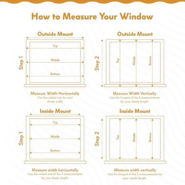 Radiance 2208848E Driftwood Cordless Roman Shades: Stylish Window Treatment Solution - Image 8