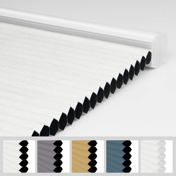 Cordless Cellular Honeycomb Blinds: Stylish Blackout Shades for Doors & Windows - Image 9