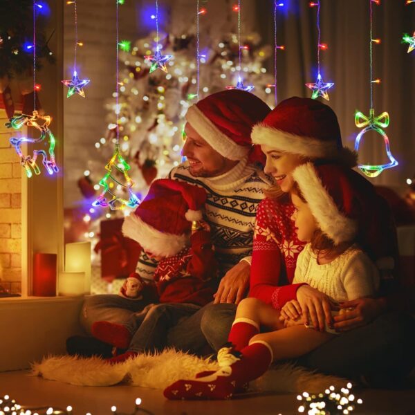 Brighten Your Holidays with KLIP 2 DEAL Christmas Curtain Decor Lights - Image 4