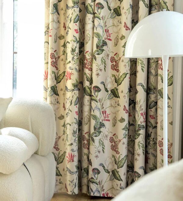 Tramb Printed Polyester Curtains: Stylish Privacy and Noise Reduction for Your Home - Image 2