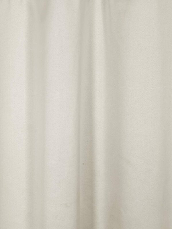 Cream 100% Blackout Eyelet Door Curtain - Home Sizzler, 7ft Polyester Elegance - Image 4