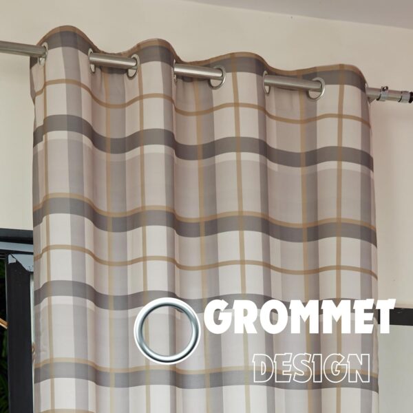 Tramb Printed Polyester Curtains: Stylish Privacy for Living Room and Bedroom - Image 4