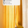 Stylish RANGBHAR Cotton Semi Sheer Curtains for Elegant Door Decor - Image 3