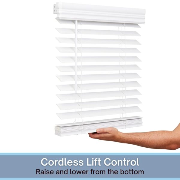 Brighten Your Space with Lotus & Windoware 2-Inch Faux Wood Blinds - Image 2