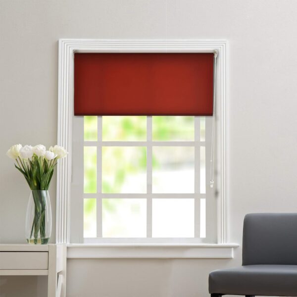 Decorative Semi-Blackout Roller Blinds for Stylish Sun Protection in Homes - Image 2