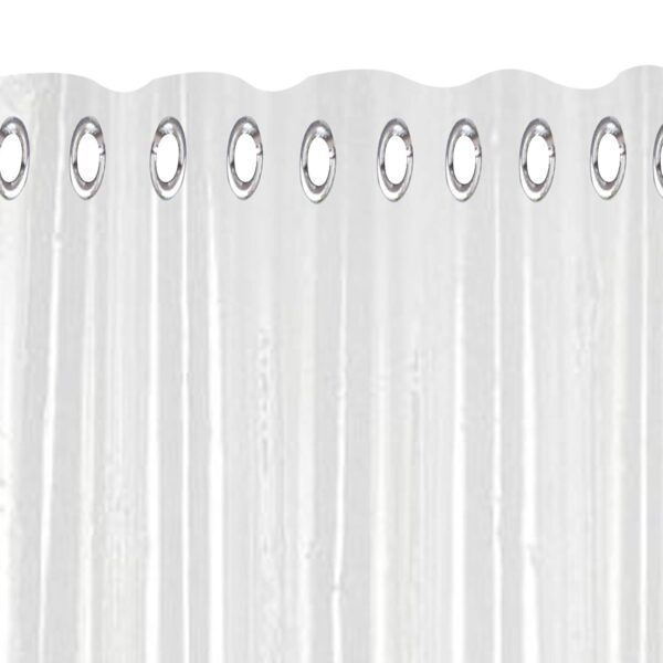 Kuber Industries PVC AC Curtain: Waterproof, Mildew-Free, Eyelet Rings, 7 Feet - Image 4