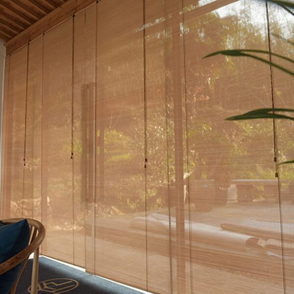 Bamboo Roller Blinds for Indoor and Outdoor Use - Stylish Blackout Shades - Image 4