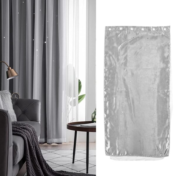 Yosoo Breathable Blackout Curtains for Stylish Bedrooms and Drawing Rooms - Image 2