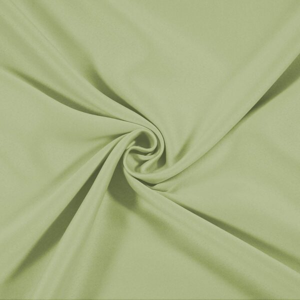 Olive Green 2 Piece Thermal Insulated Blackout Curtains for 5 Feet Windows - Image 4