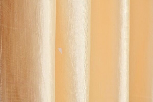 Elegant Cream Polyester Crush Curtains for 8-Foot Long Doors - FAB CASTLE - Image 4