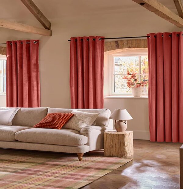 Transform Your Space with Tramb Solid Brown Blackout Curtains for Total Privacy - Image 3