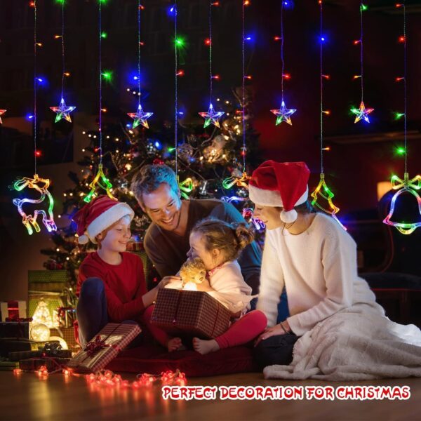 Brighten Your Holidays with KLIP 2 DEAL Christmas Curtain Decor Lights - Image 5