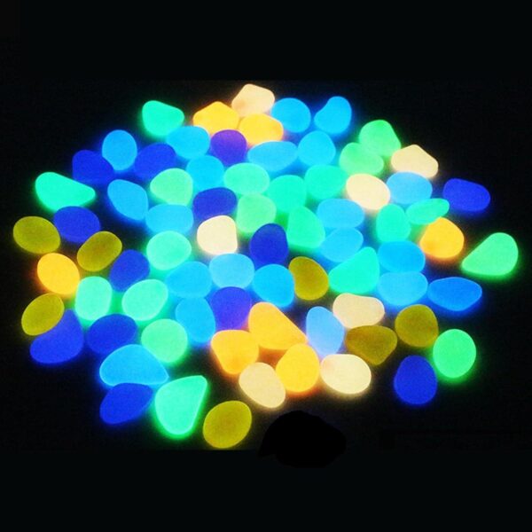 Glow in the Dark Garden Pebbles for Stunning Pathway and Yard Decor - Image 9