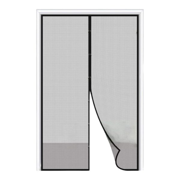 Enakshi Magnetic Door Curtain: Breathable Mesh for Sliding Doors and Patios - Image 8