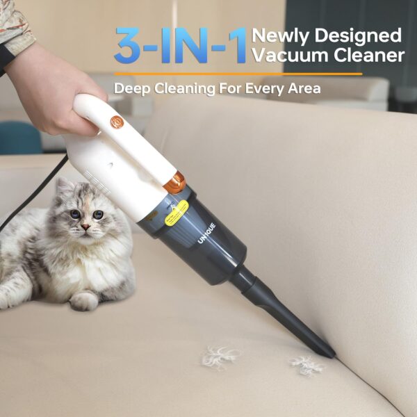 Powerful 3 in 1 Handheld Vacuum Cleaner for Deep Home Cleaning - Image 3