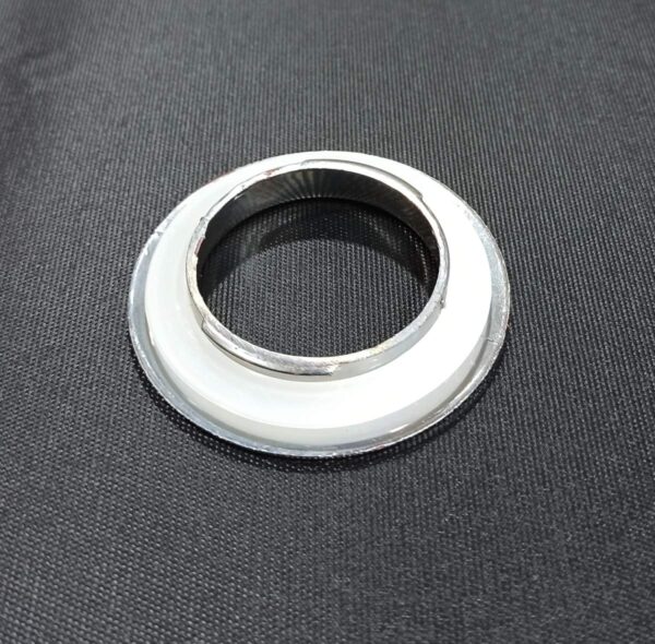 FAPBADRI Silver Curtain Eyelet Rings with Flexi Lock for 1 Inch Rods - Image 6