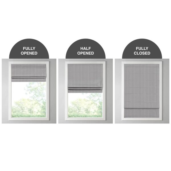 Galen Cordless Roman Shades: Stylish, Energy-Efficient Window Treats for Any Room - Image 9