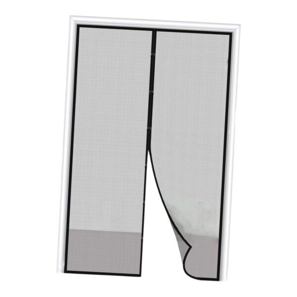 Enakshi Magnetic Door Curtain: Breathable Mesh for Sliding Doors and Patios - Image 7