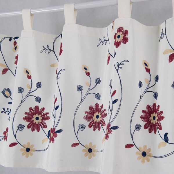 Charming CALANDIS Kitchen Window Valances for a Stylish Rural Living Room - Image 2