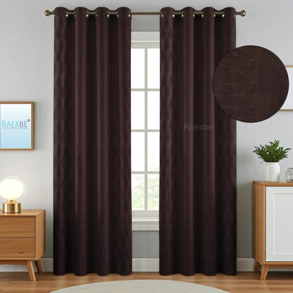 Stylish RAEXBE Floral Design Curtains for Modern Home Decor and Privacy - Image 5
