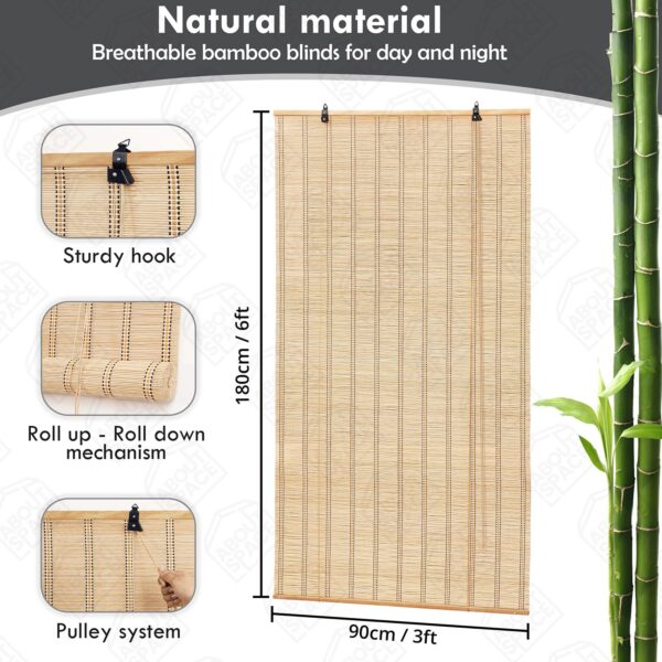 Bamboo Curtains for Windows: Stylish Shade Solutions for Any Space - Image 2