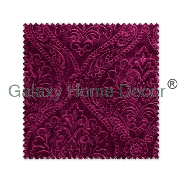 Premium Velvet Room Darkening Suede Curtains in Wine for Elegant Spaces - Image 4