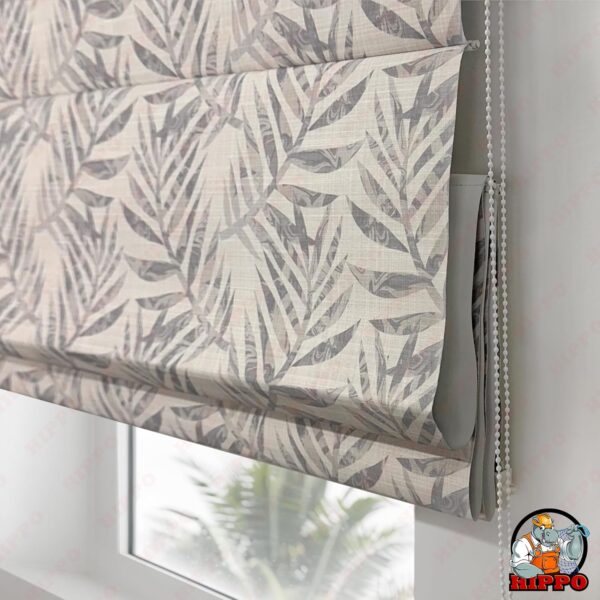 HIPPO Blackout Roman Blinds: Room Darkening Sun Protection for Living Spaces - Image 2