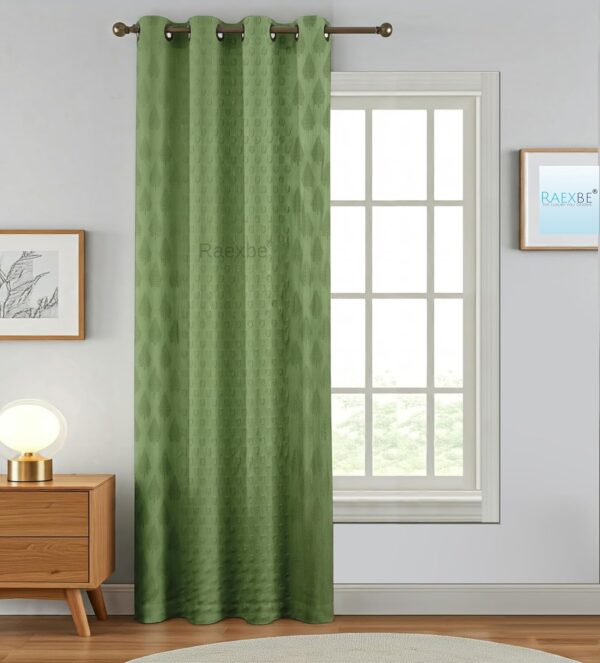 Stylish RAEXBE Floral Design Curtains for Modern Living Room Decor - Image 5