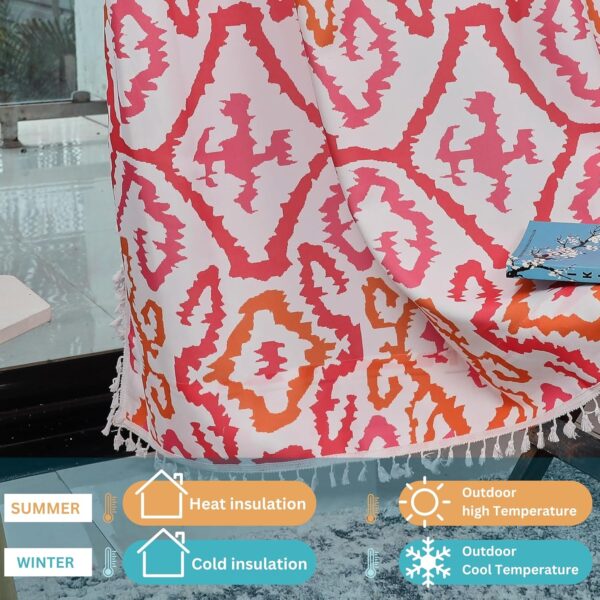 Tramb Printed Polyester Curtains for Total Privacy in Your Living Space - Image 3