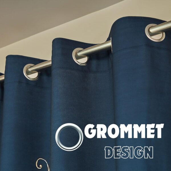 Tramb Printed Polyester Curtains: Stylish Privacy and Noise Reduction for Your Home - Image 4