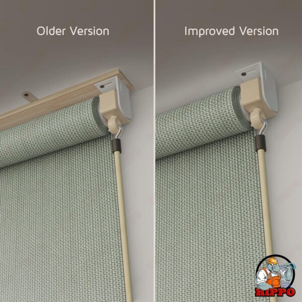 Pre-Assembled HDPE Roller Shade Blinds - 95% UV Protection in Moon Stone - Image 5