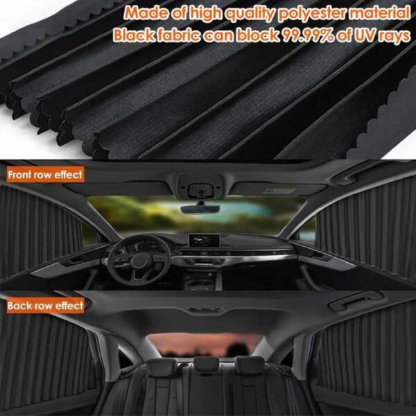 Magnetic Car Sunshade: UV Protection & Privacy for All Vehicle Windows - Image 6