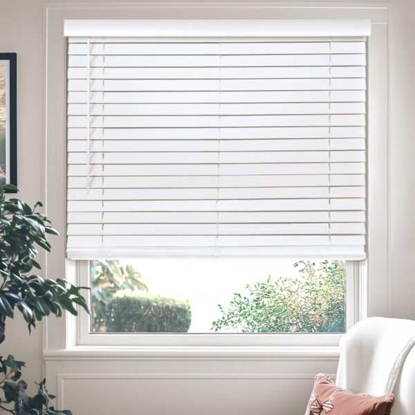 Chicology Cordless Faux Wood Blinds: Safe, Stylish, and Perfect for Kids - Image 4