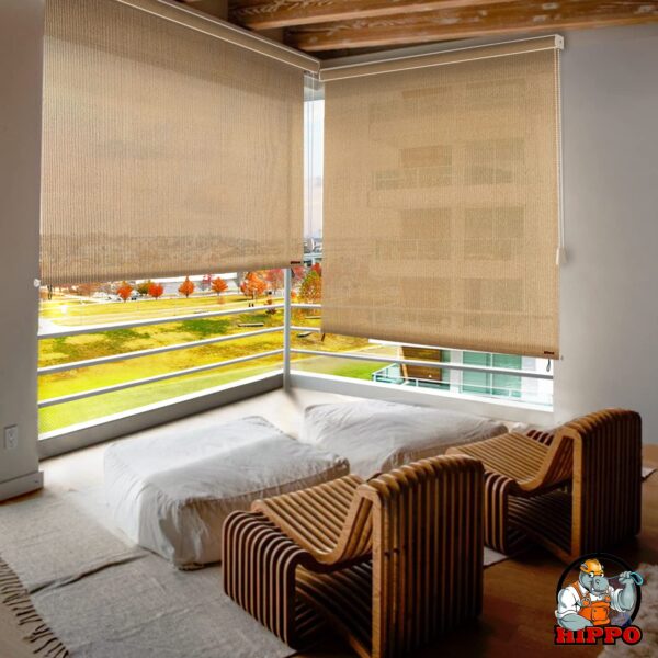 Outdoor Hippo Roller Blinds: 90% UV Protection and Airflow Design for Balconies - Image 7