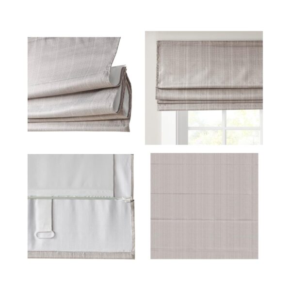 Madison Park Galen Cordless Roman Shades for Energy-Efficient Home Decor - Image 8