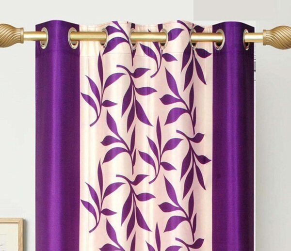 Stylish 9 Feet Room Darkening Polyester Curtains for Your Bedroom Decor - Image 2