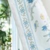Cotton Door Curtains with Ethnic Temple Bird Print - Room Darkening, Set of 2 - Image 6
