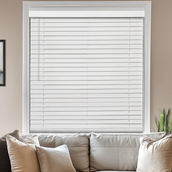 Chicology Cordless Faux Wood Blinds: Safe, Stylish, and Perfect for Kids - Image 5