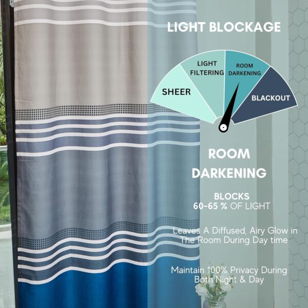 Tramb Printed Polyester Curtains: Stylish Privacy and Noise Reduction for Your Home - Image 6