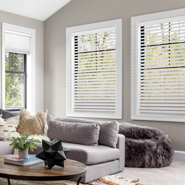 Chicology Cordless Faux Wood Blinds: Safe, Stylish, and Perfect for Kids - Image 8