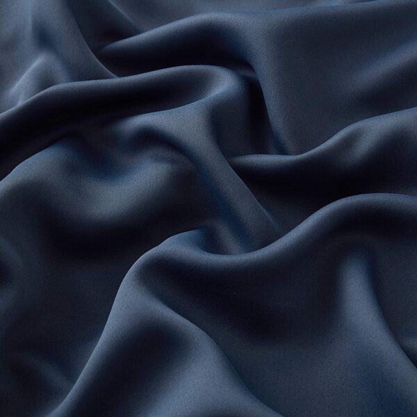 Thermal Insulated Blackout Curtains for Bedroom - Noise Reducing, Navy Blue - Image 3