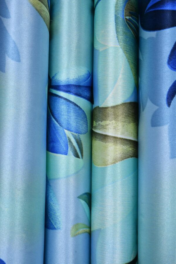 Premium Floral Printed Curtains for Long Doors - 8 Feet, Pack of 2 - Image 4