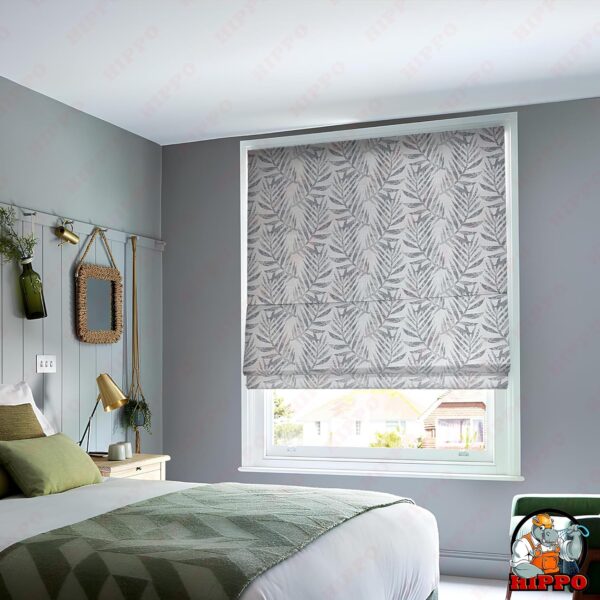 HIPPO Blackout Roman Blinds: Room Darkening Sun Protection for Living Spaces - Image 6